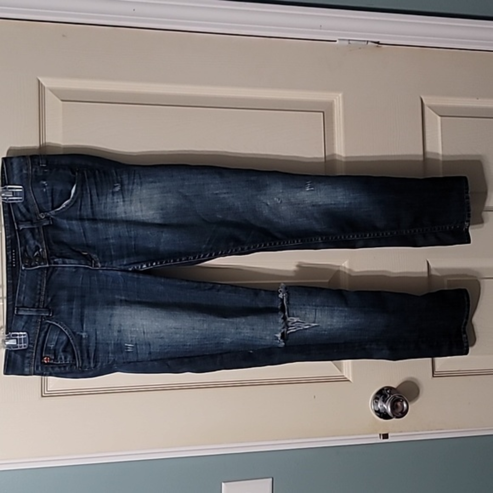 💥💥HUDSON💥💥 Y2K Collins Low-Rise Baby Bootcut‎ Jeans Women's 28